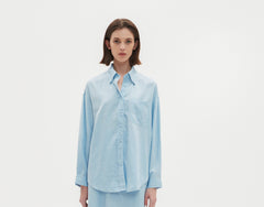 Erin Linen Blended Oversized Shirt / Set