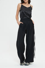 Carly Wrap Detail Suit Trousers